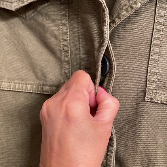 Madewell Military Button-Down Jacket, Size: XS - Picture 6 of 15